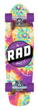 RAD Retro Checker Cruiser Skate Completo