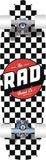 RAD Retro Checker Cruiser Skate Completo