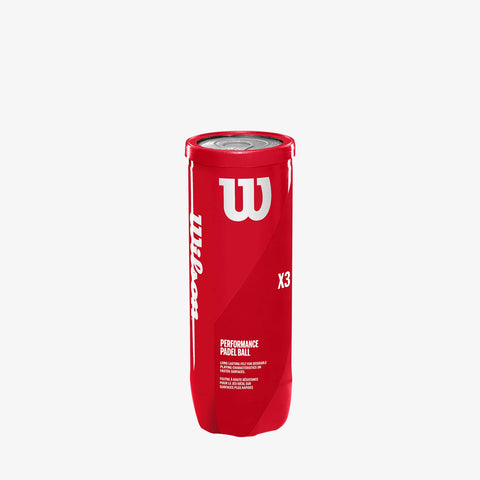 BOTE 3 PELOTAS PADEL WILSON "X3 BALL CAN"