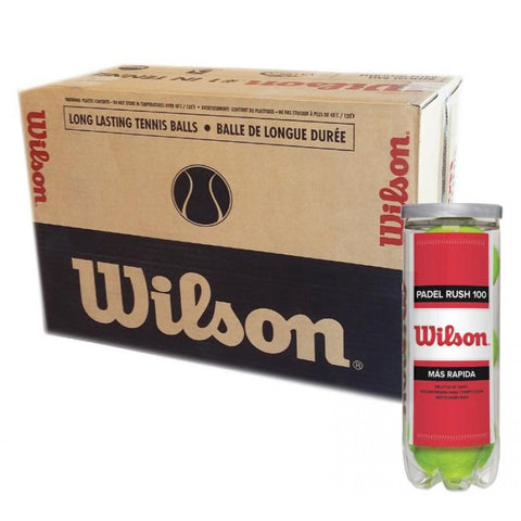 CAJÓN 72 PELOTAS DE PADEL WILSON 'RUSH 100'