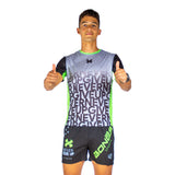 Trail Running T-Shirt ULTRALIGHT “Never Give Up”