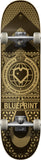 Blueprint Home Heart Skateboard Completo