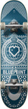 Blueprint Home Heart Skateboard Completo